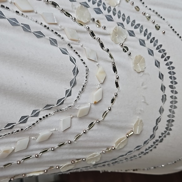 Nicole Miller Beaded Sequined Sheath Dress - Picture 7 of 9